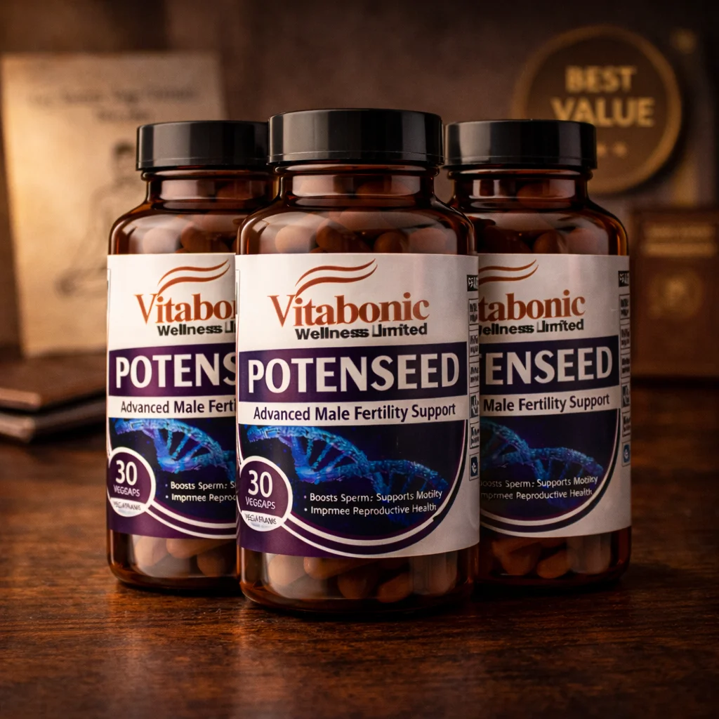 Three Potenseed bottles — Complete pack