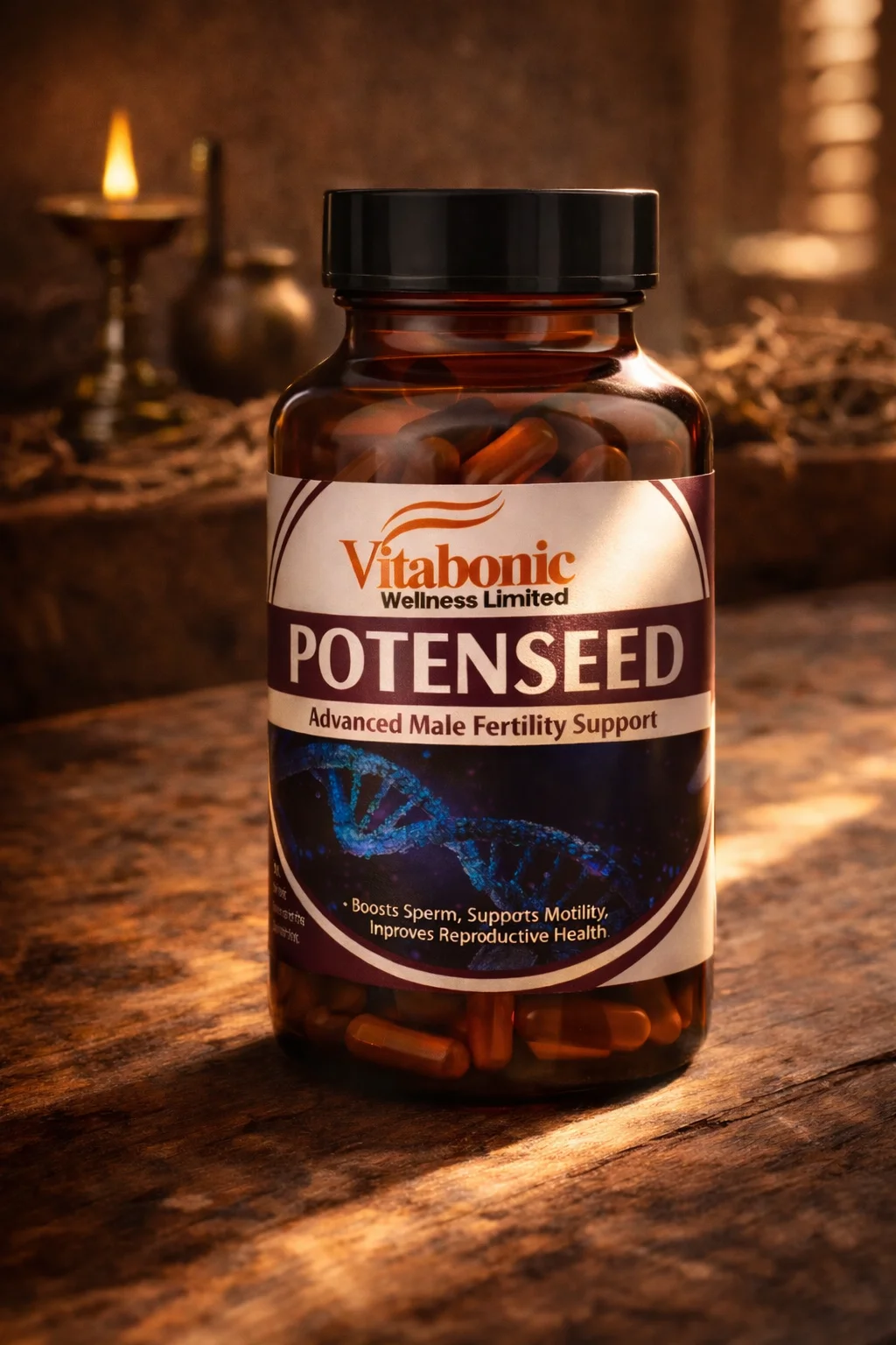 The single Potenseed bottle